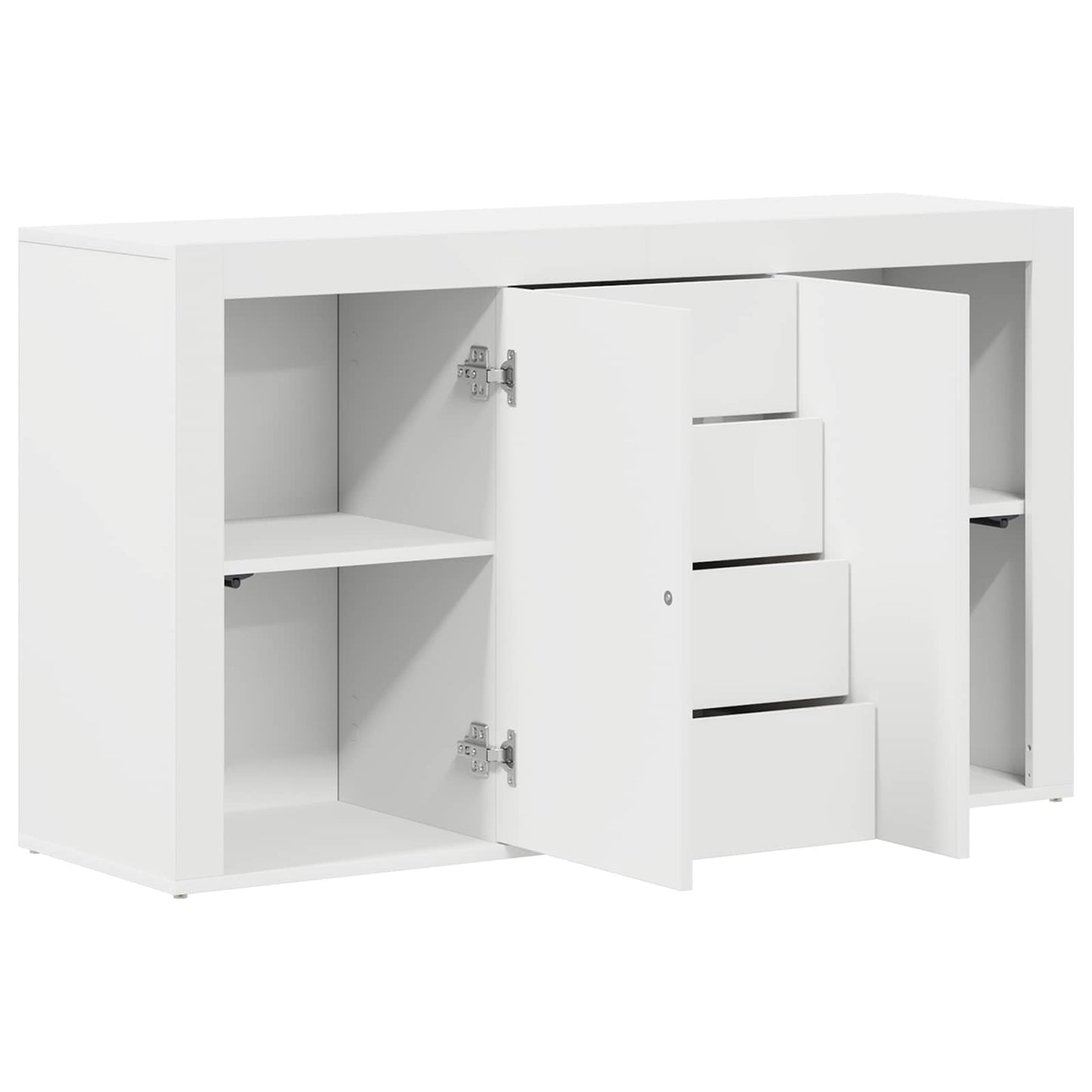 Sideboard Weiß 120 x 36 x 69 cm Holzwerkstoff