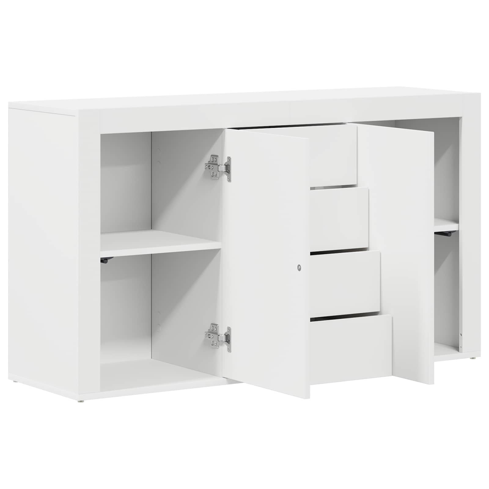 Sideboard Weiß 120 x 36 x 69 cm Holzwerkstoff