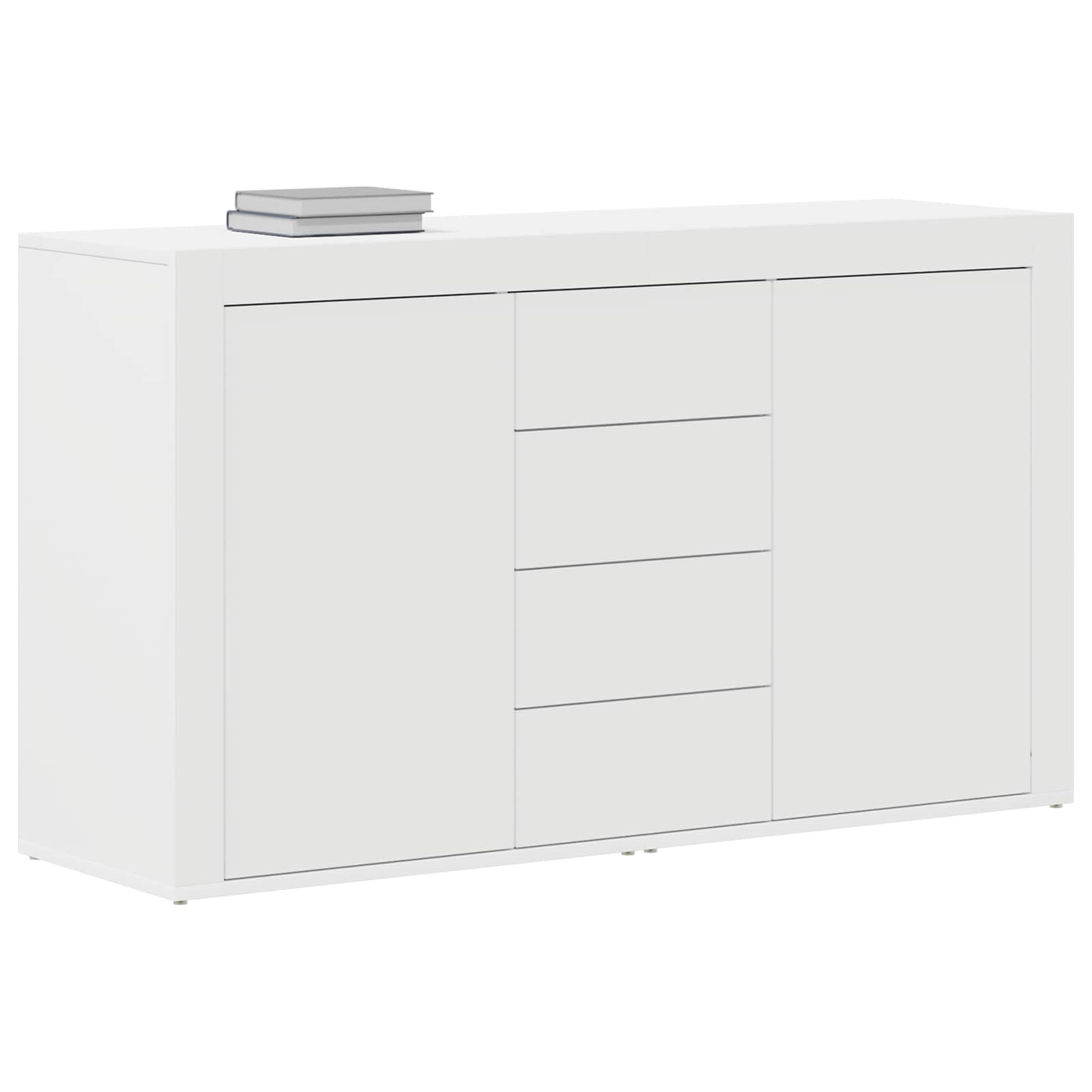 Sideboard Weiß 120 x 36 x 69 cm Holzwerkstoff