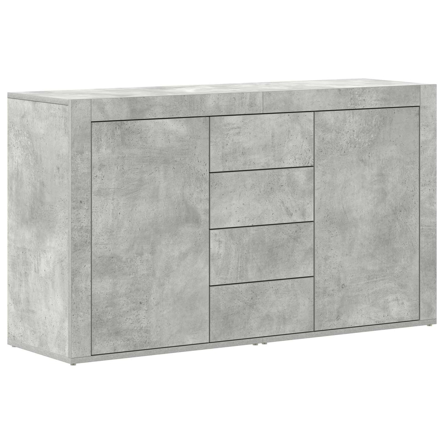 Sideboard Beton Grau 120 x 36 x 69 cm Holzwerkstoff