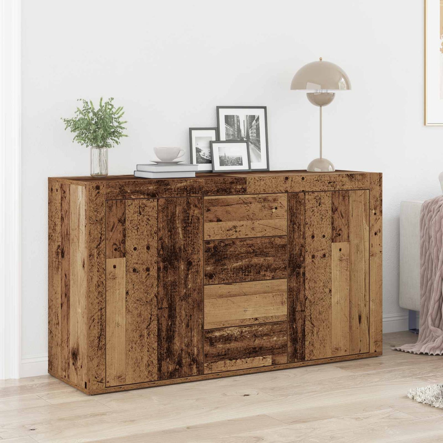 Sideboard Altholz 120 x 36 x 69 cm Holzwerkstoff