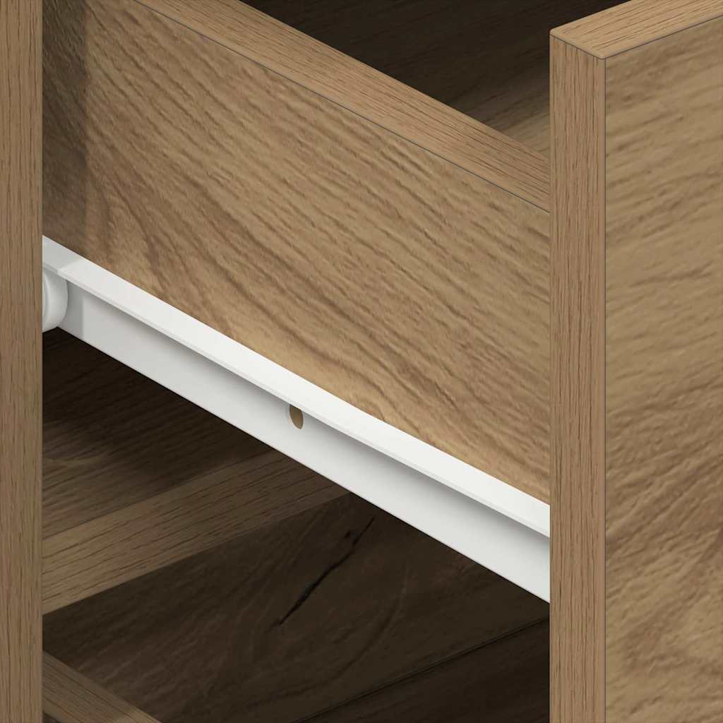Sideboard Artisan-Eiche 120 x 36 x 69 cm Holzwerkstoff