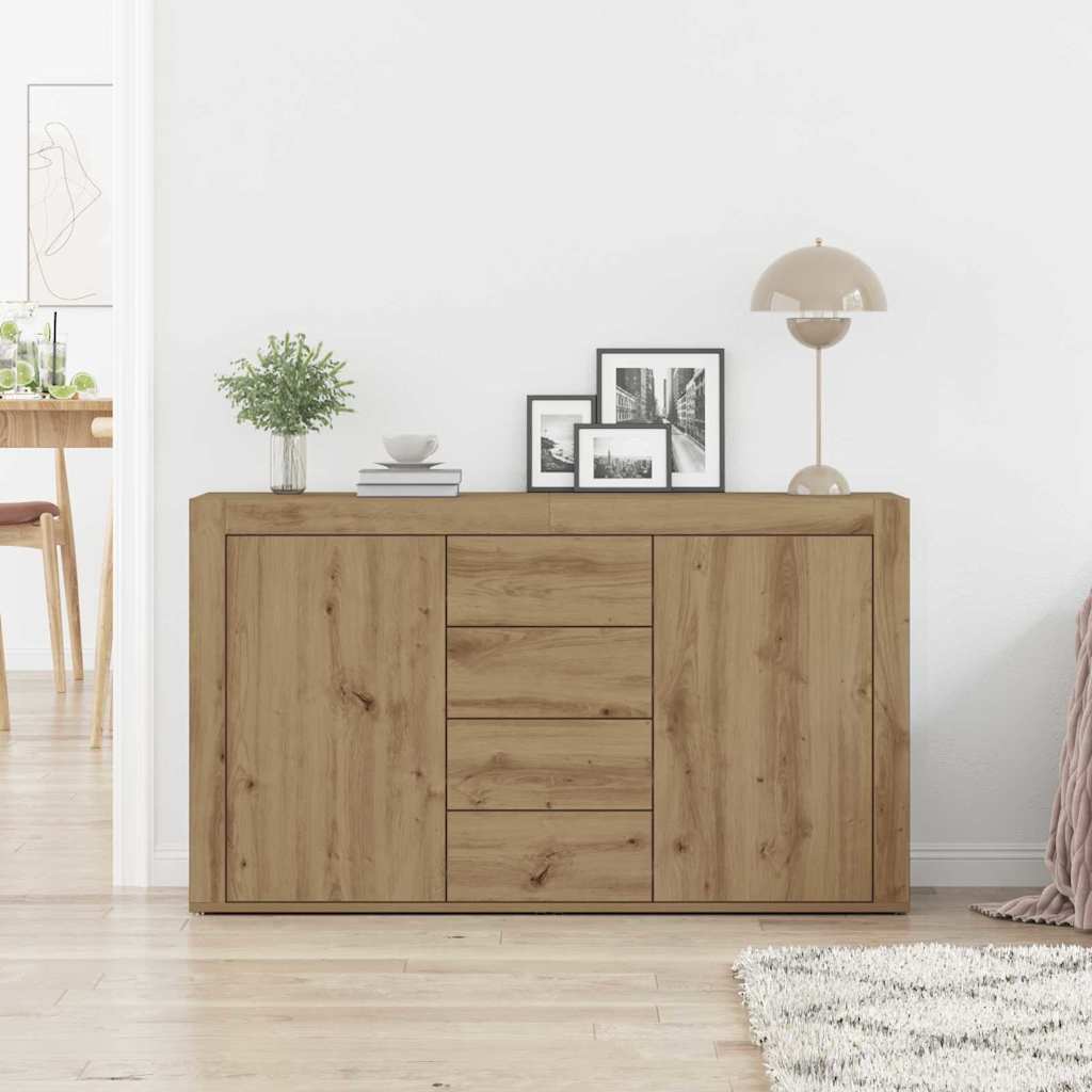 Sideboard Artisan-Eiche 120 x 36 x 69 cm Holzwerkstoff