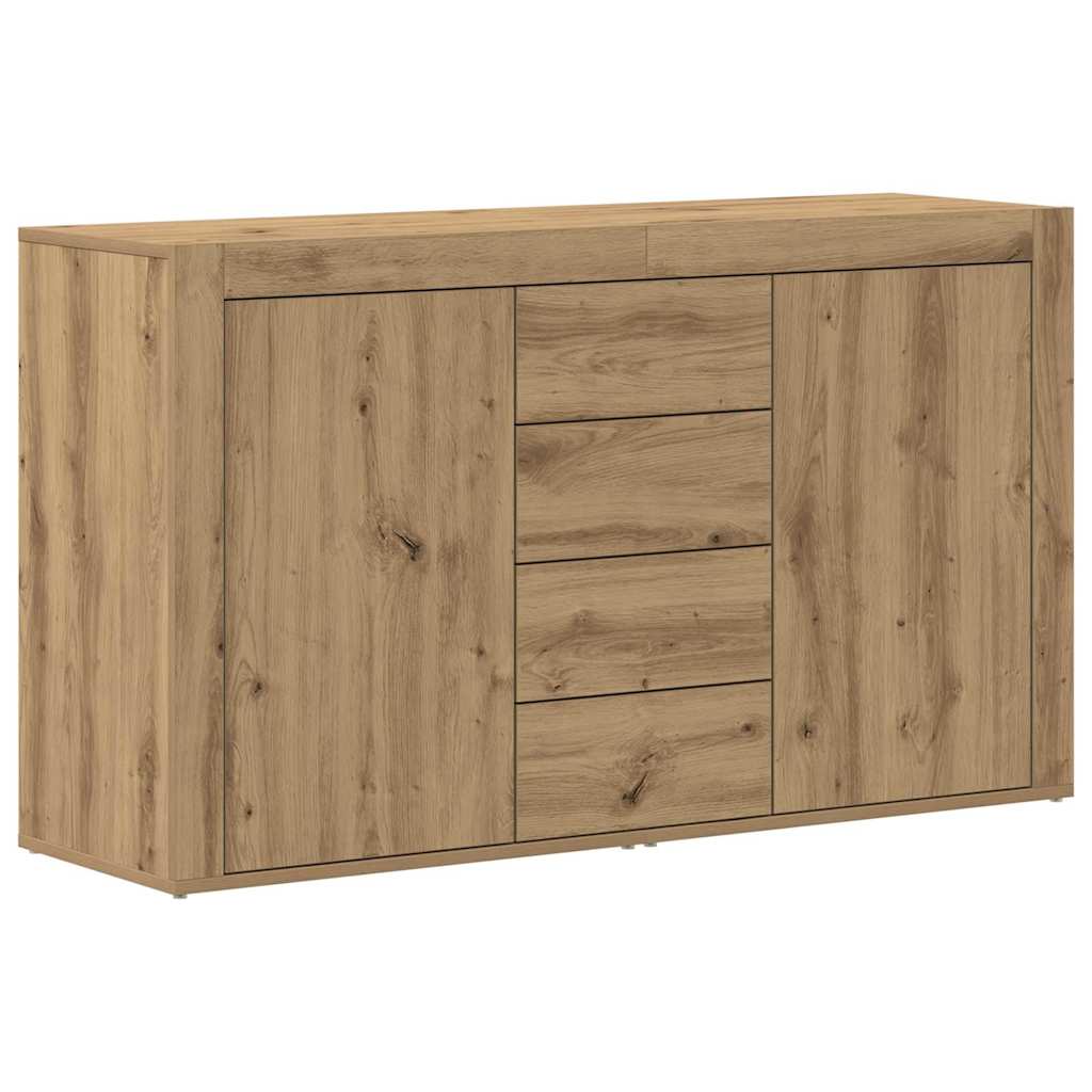 Sideboard Artisan-Eiche 120 x 36 x 69 cm Holzwerkstoff