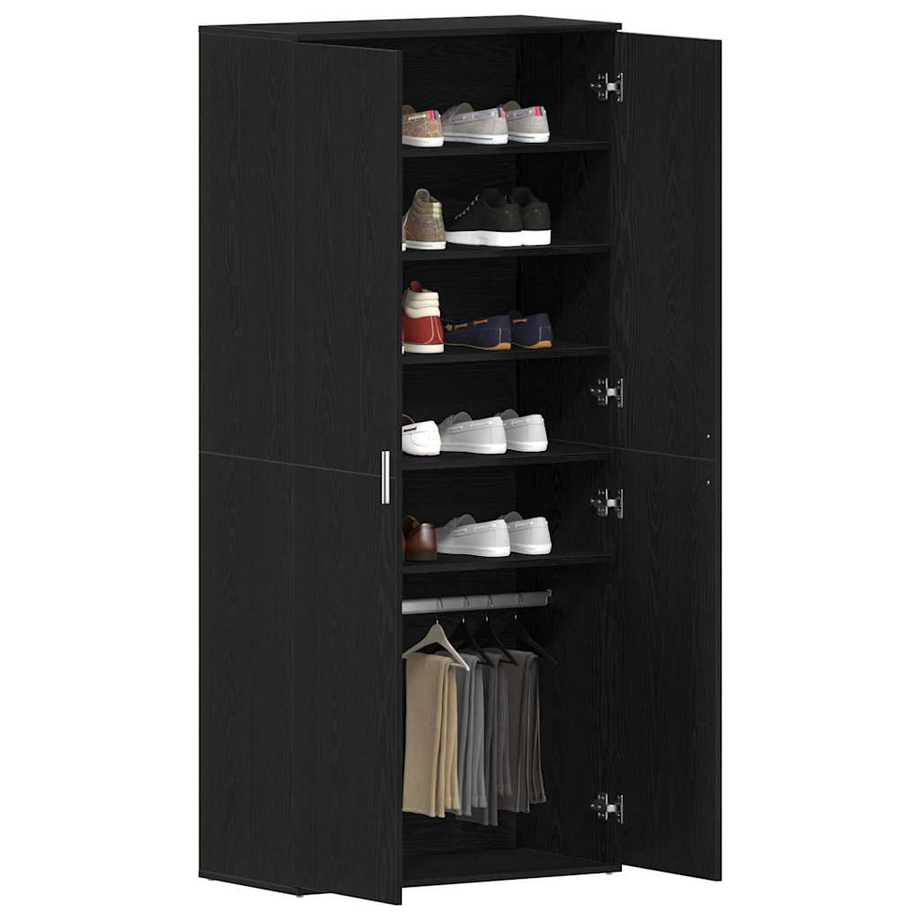 Schuhschrank 80 x 39 x 178 cm Holzwerkstoff