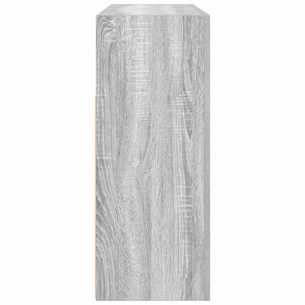 Sideboard Graues Sonoma 116 x 30 x 75 cm Holzwerkstoff