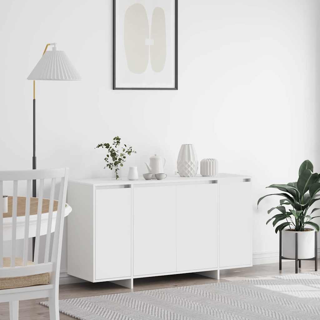 Sideboard Weiß 135 x 41 x 75 cm Holzwerkstoff