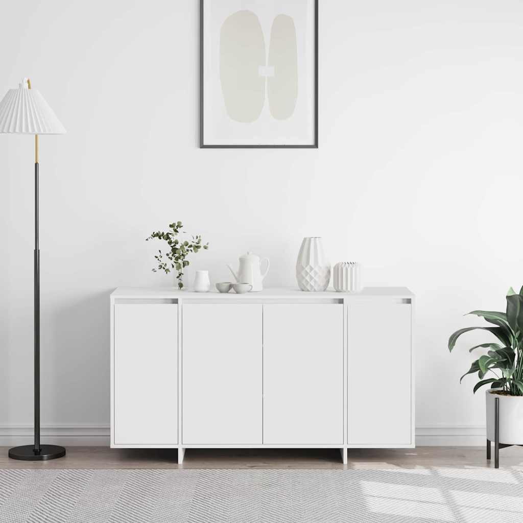 Sideboard Weiß 135 x 41 x 75 cm Holzwerkstoff