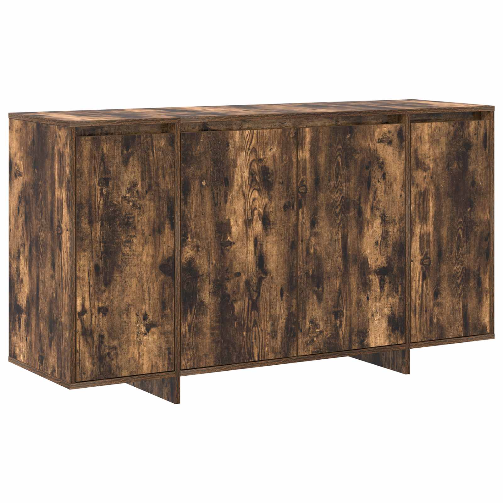 Sideboard Geräucherte Eiche 135 x 41 x 75 cm Holzwerkstoff