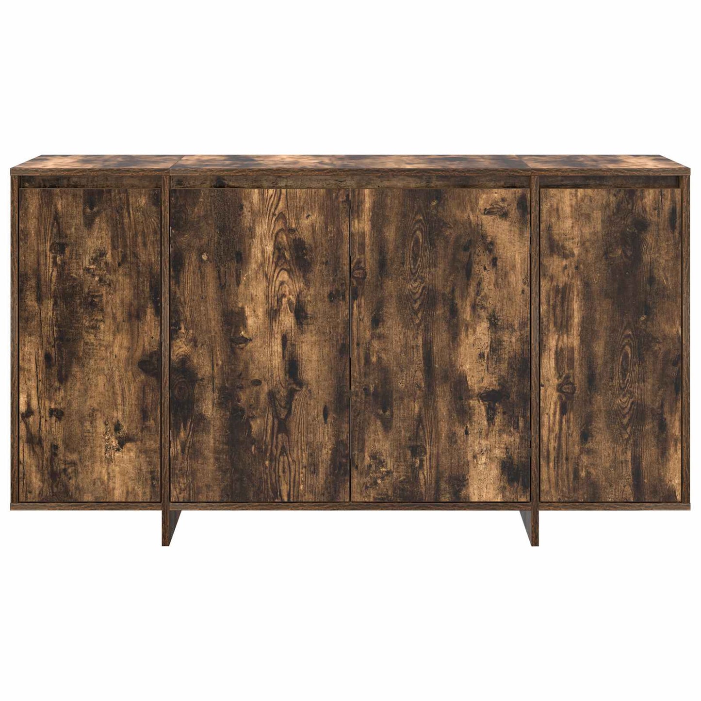 Sideboard Geräucherte Eiche 135 x 41 x 75 cm Holzwerkstoff