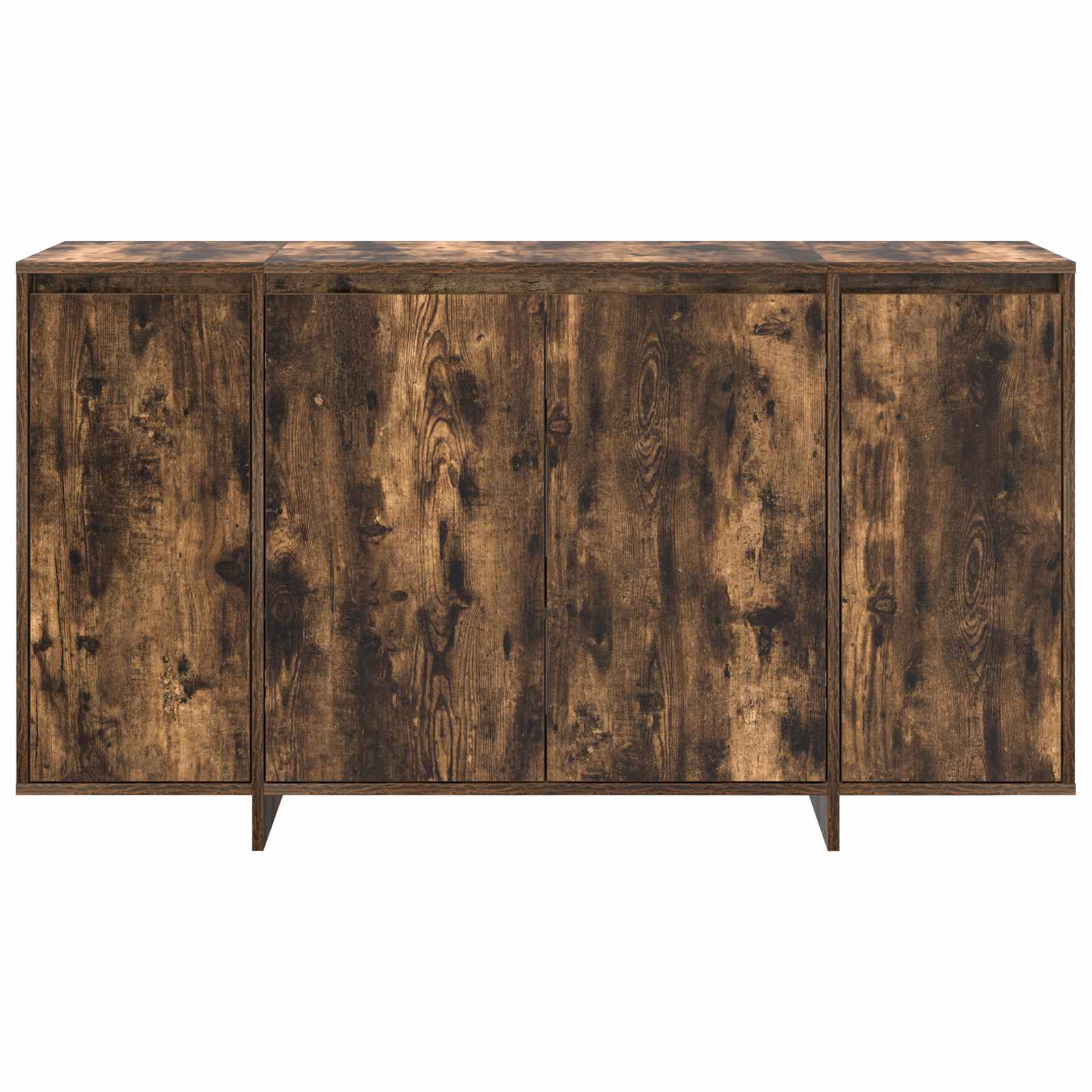 Sideboard Geräucherte Eiche 135 x 41 x 75 cm Holzwerkstoff