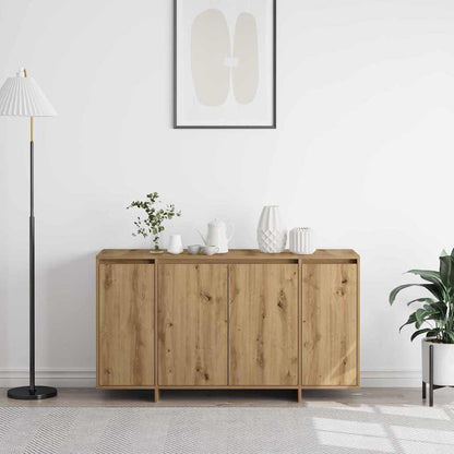 Sideboard Artisan-Eiche 135 x 41 x 75 cm Holzwerkstoff