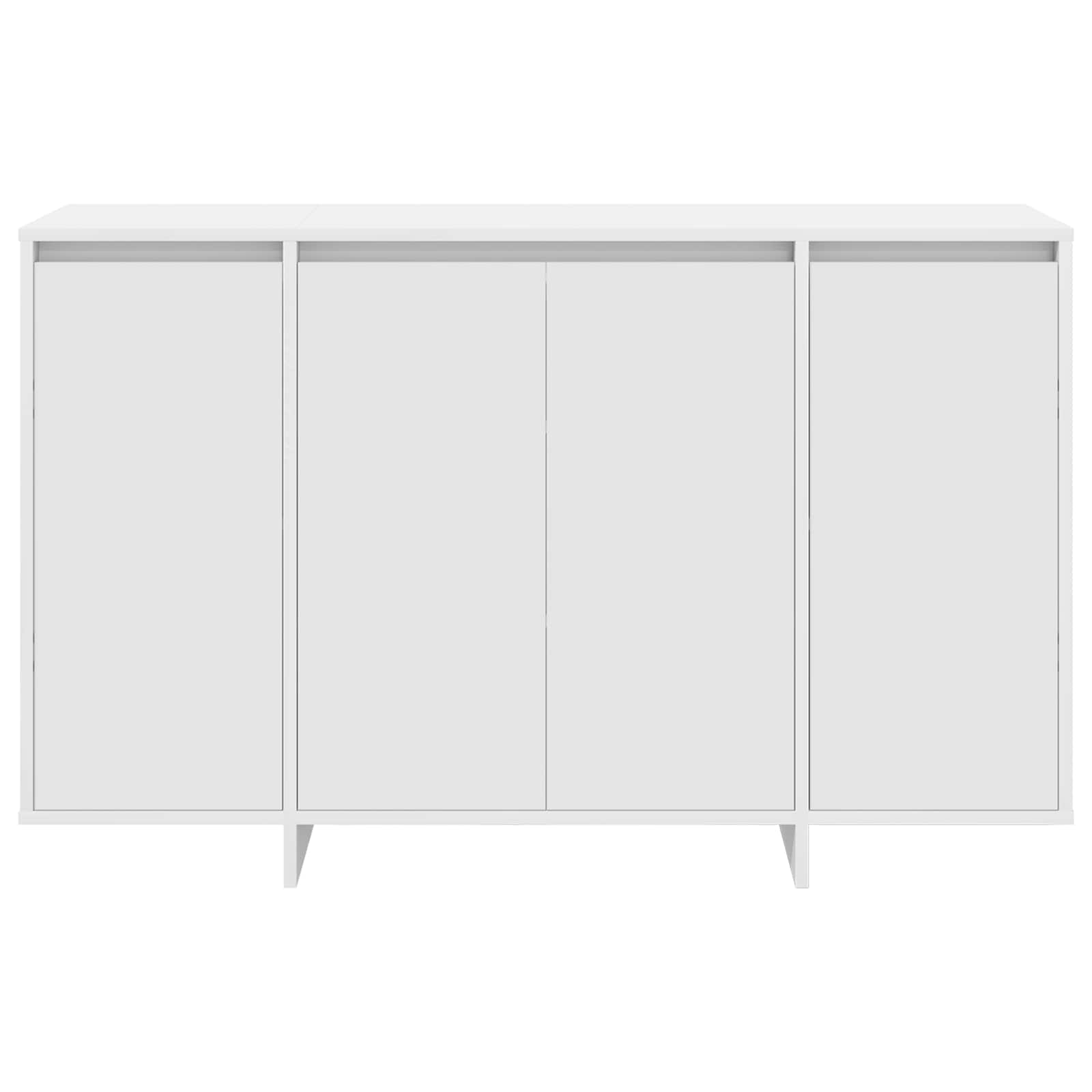 Sideboard Weiß 120 x 41 x 75 cm Holzwerkstoff