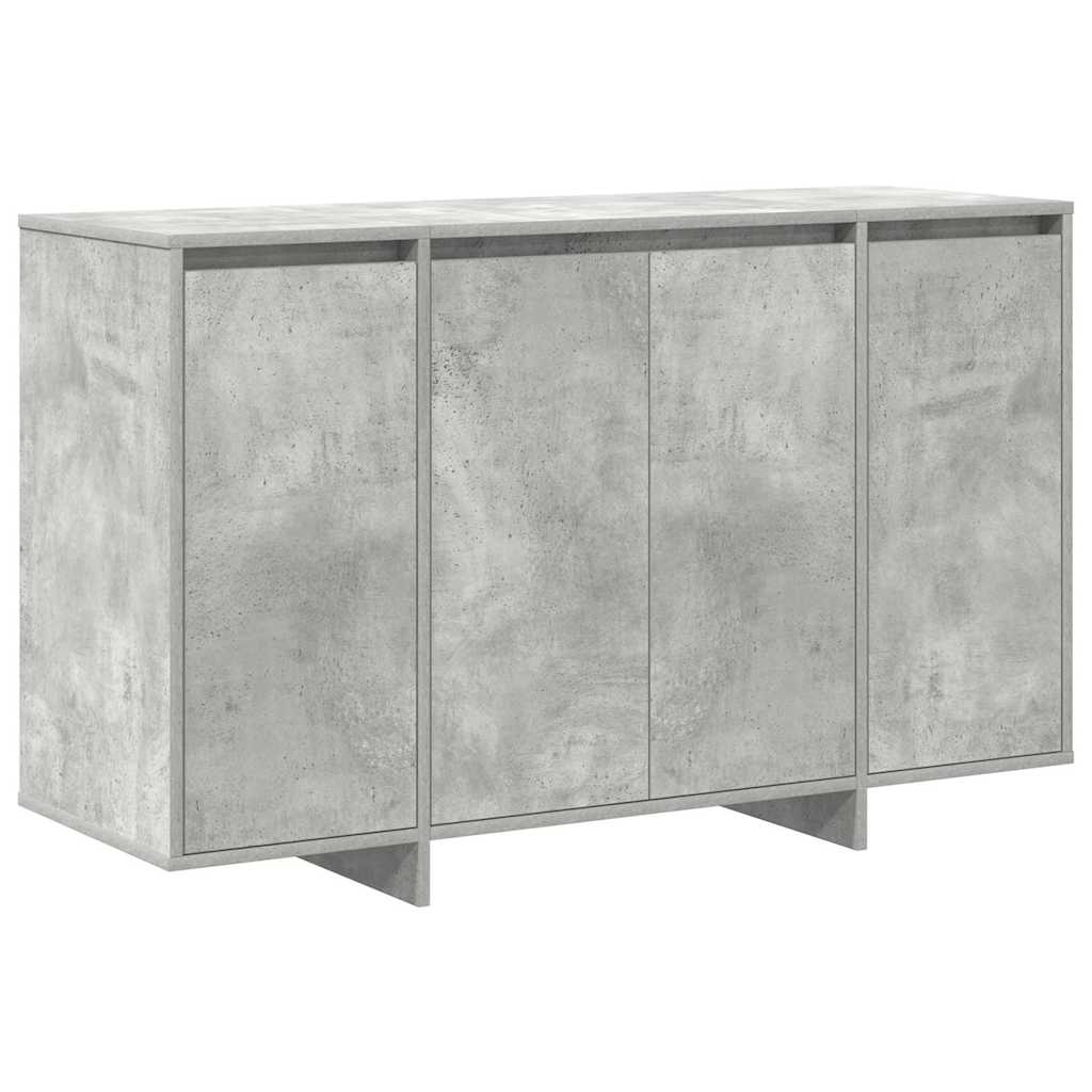Sideboard Beton Grau 120 x 41 x 75 cm Holzwerkstoff