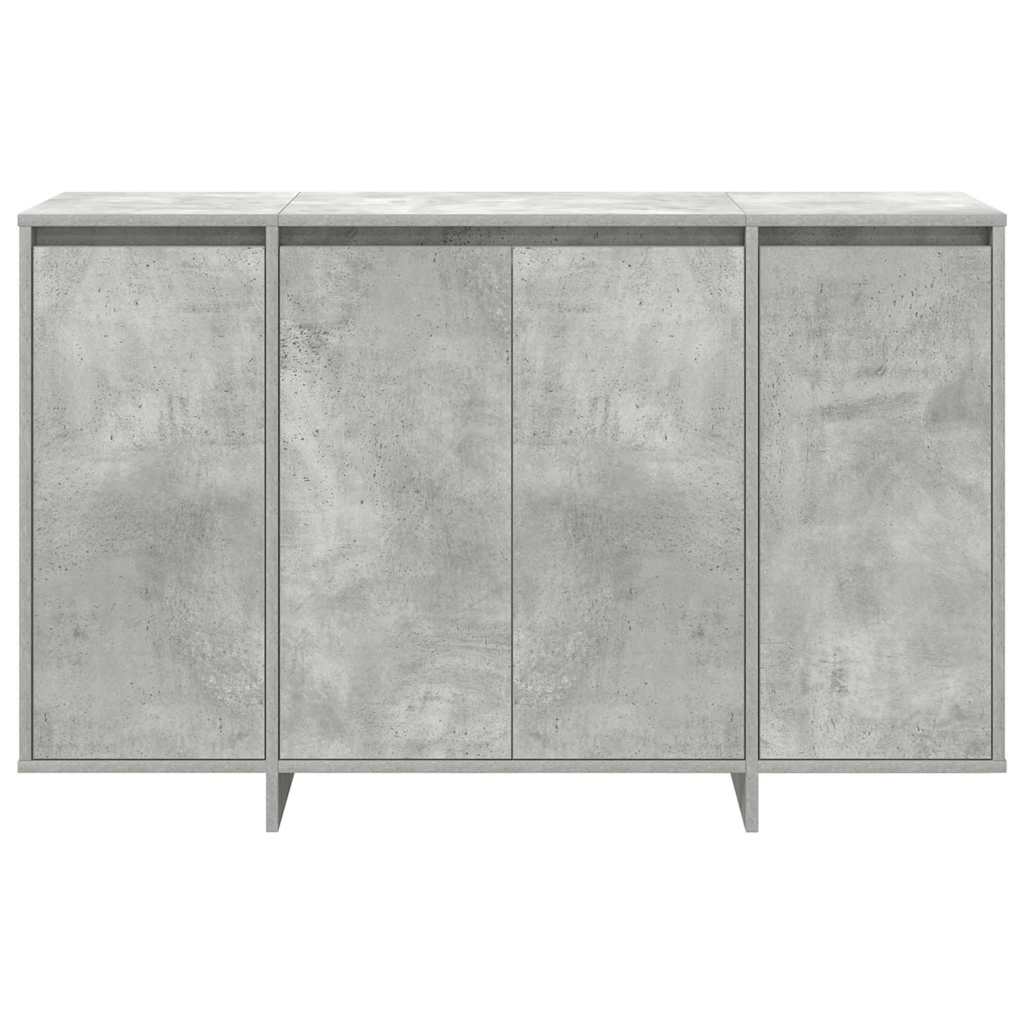 Sideboard Beton Grau 120 x 41 x 75 cm Holzwerkstoff