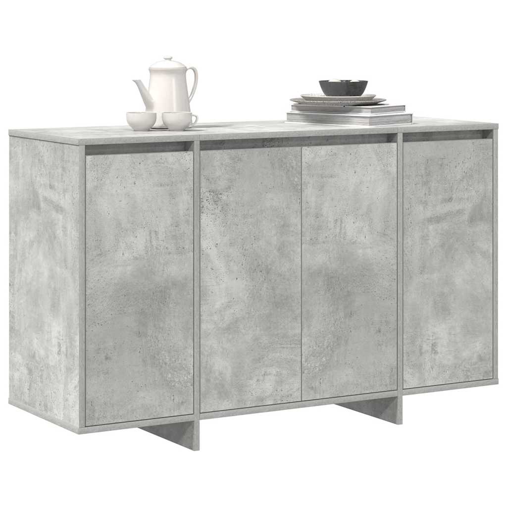 Sideboard Beton Grau 120 x 41 x 75 cm Holzwerkstoff