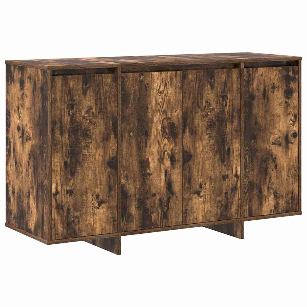 Sideboard Geräucherte Eiche 120 x 41 x 75 cm Holzwerkstoff