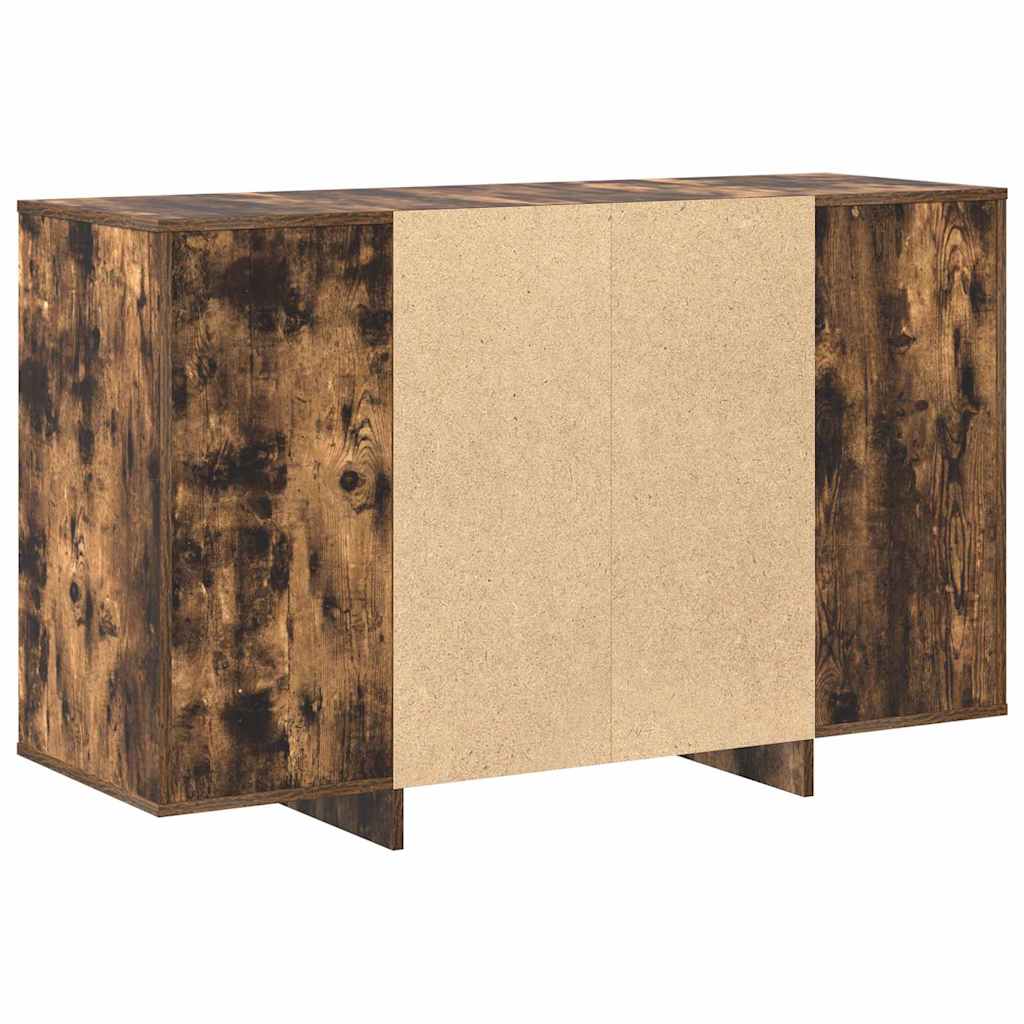 Sideboard Geräucherte Eiche 120 x 41 x 75 cm Holzwerkstoff