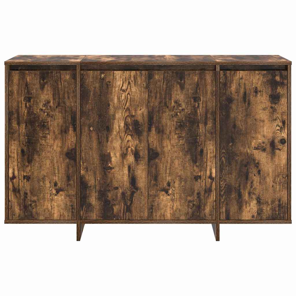 Sideboard Geräucherte Eiche 120 x 41 x 75 cm Holzwerkstoff