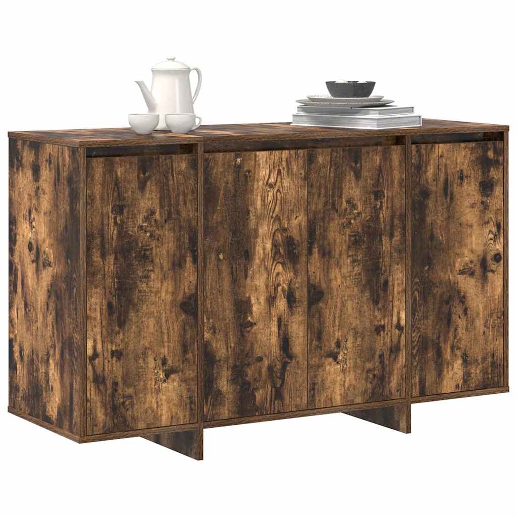 Sideboard Geräucherte Eiche 120 x 41 x 75 cm Holzwerkstoff