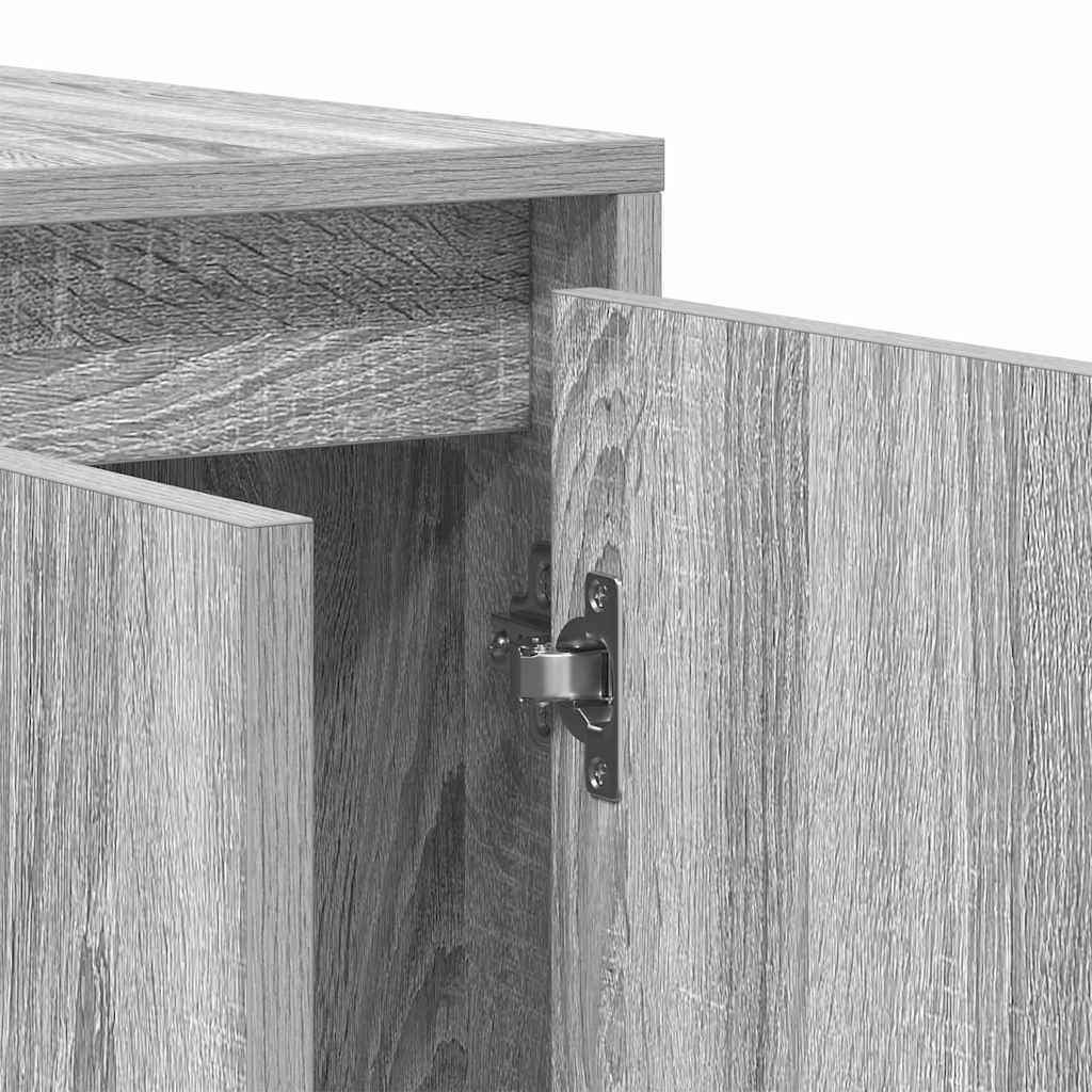 Sideboard Graues Sonoma 120 x 41 x 75 cm Holzwerkstoff