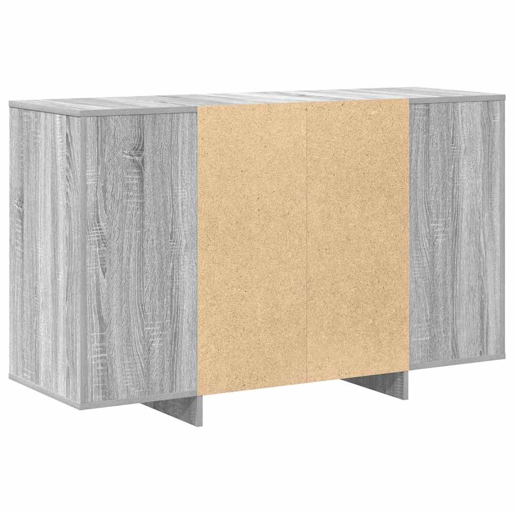 Sideboard Graues Sonoma 120 x 41 x 75 cm Holzwerkstoff