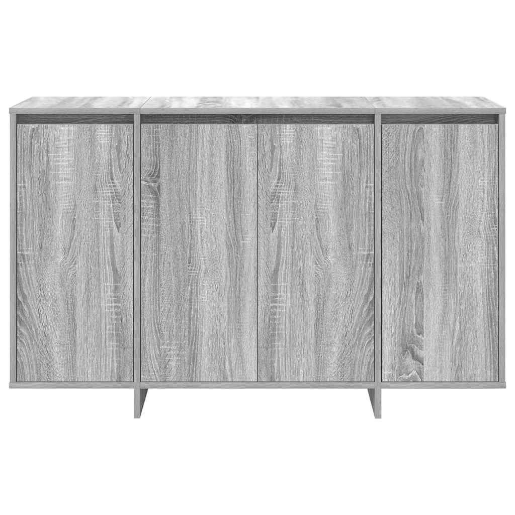 Sideboard Graues Sonoma 120 x 41 x 75 cm Holzwerkstoff