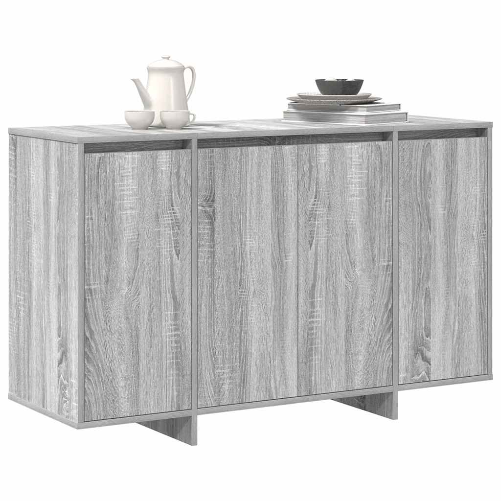 Sideboard Graues Sonoma 120 x 41 x 75 cm Holzwerkstoff