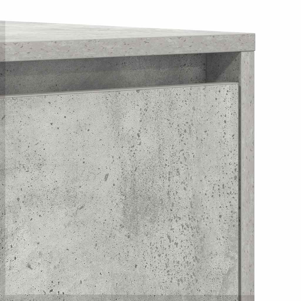 Sideboard Beton Grau 120 x 41 x 75 cm Holzwerkstoff