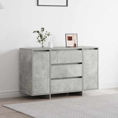 Sideboard Beton Grau 120 x 41 x 75 cm Holzwerkstoff