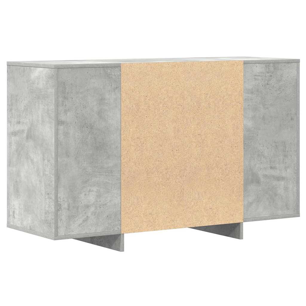 Sideboard Beton Grau 120 x 41 x 75 cm Holzwerkstoff