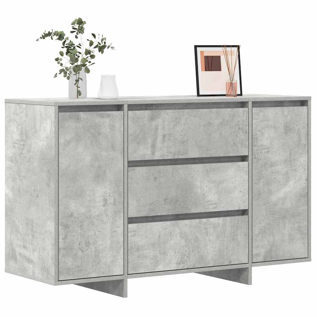 Sideboard Beton Grau 120 x 41 x 75 cm Holzwerkstoff