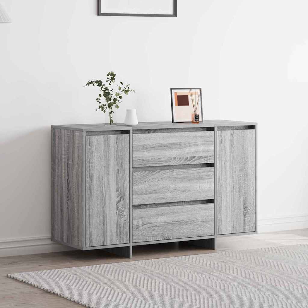 Sideboard Graues Sonoma 120 x 41 x 75 cm Holzwerkstoff