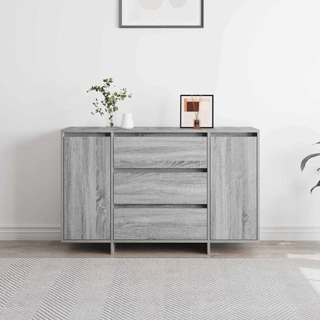 Sideboard Graues Sonoma 120 x 41 x 75 cm Holzwerkstoff