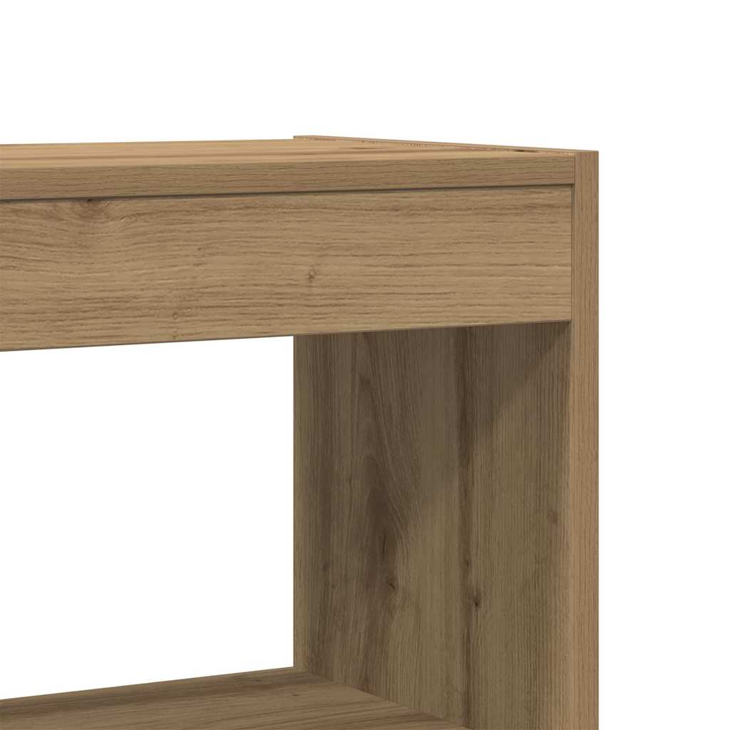 Bücherregal 6 Ebenen 80 x 30 x 198 cm Holzwerkstoff