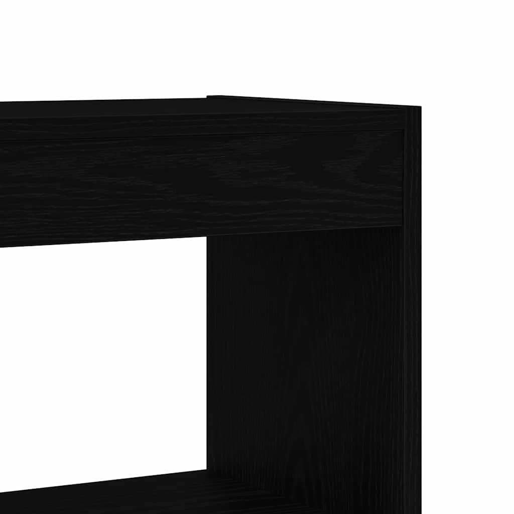 Bücherregal 6 Ebenen 80 x 30 x 198 cm Holzwerkstoff