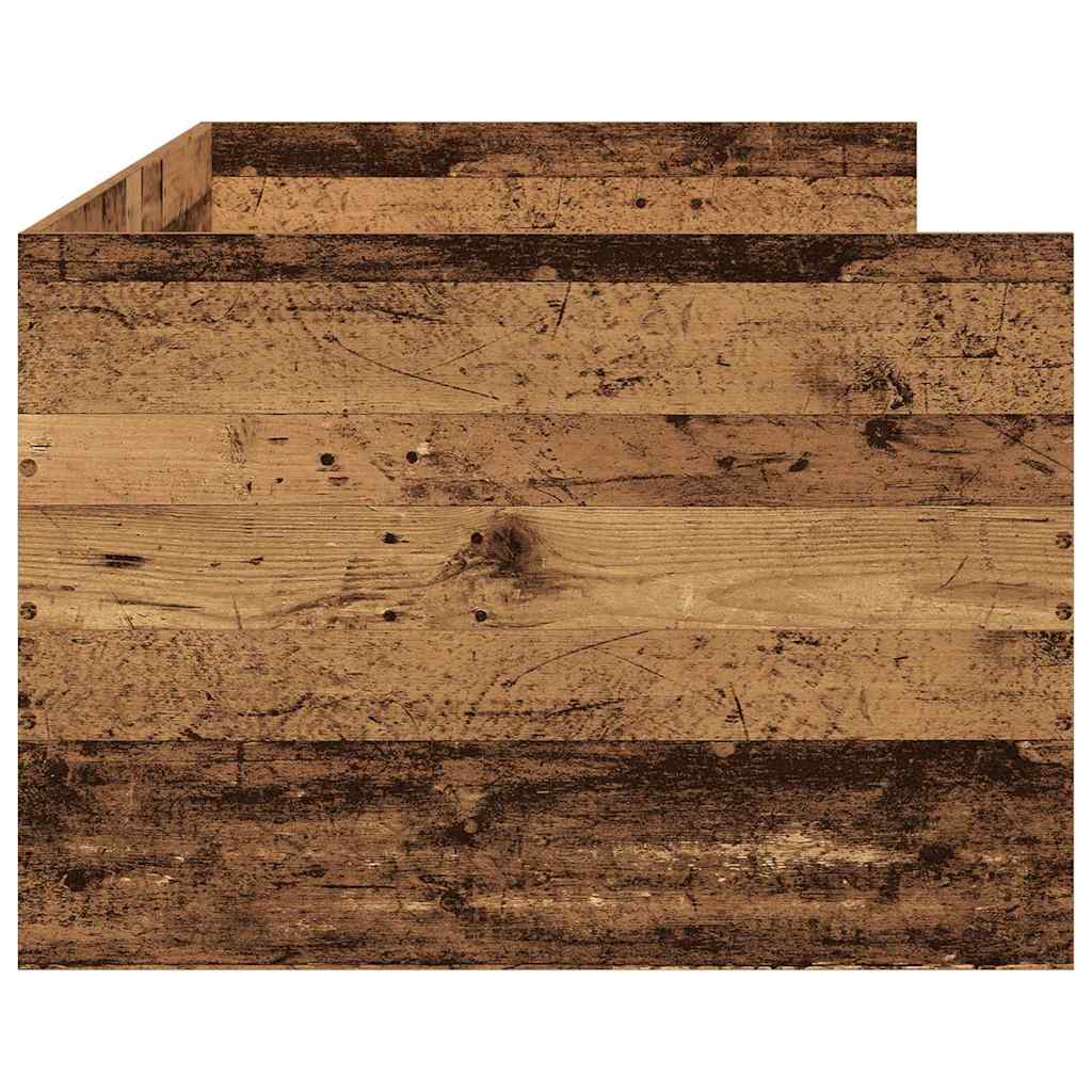 Tagesbett mit Schubladen Altholz 90 x 190 cm Holzwerkstoff