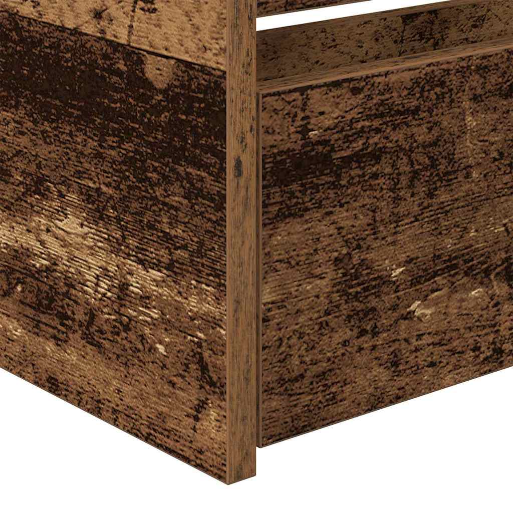 Tagesbett mit Schubladen Altholz 75 x 190 cm Holzwerkstoff