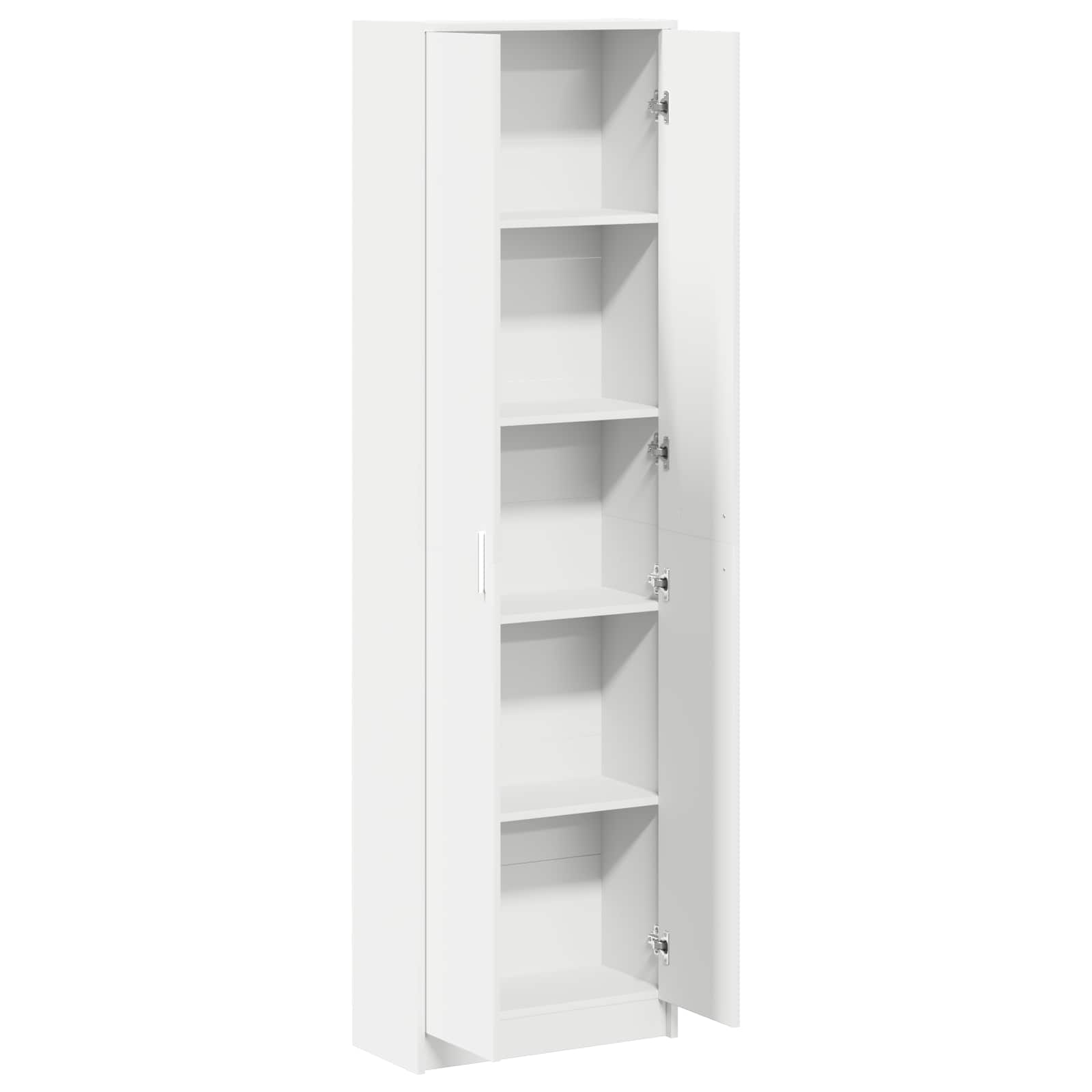 Kleiderschrank Weiß 55 x 25 x 189 cm Holzwerkstoff