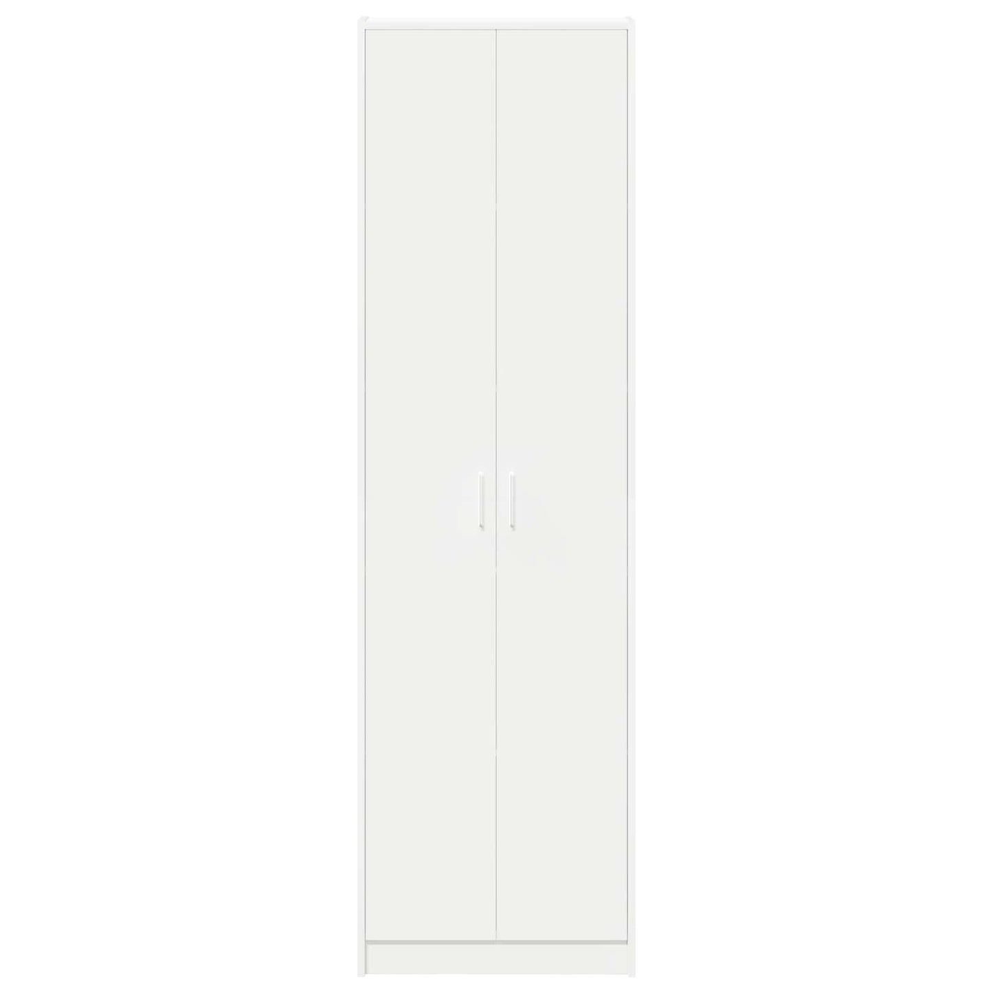 Kleiderschrank Weiß 55 x 25 x 189 cm Holzwerkstoff