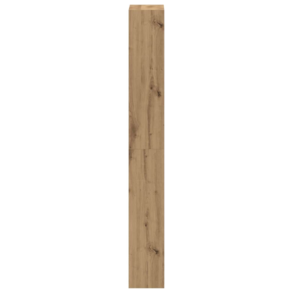 Schuhschrank 80 x 21 x 163,5 cm Holzwerkstoff Artisan-Eiche