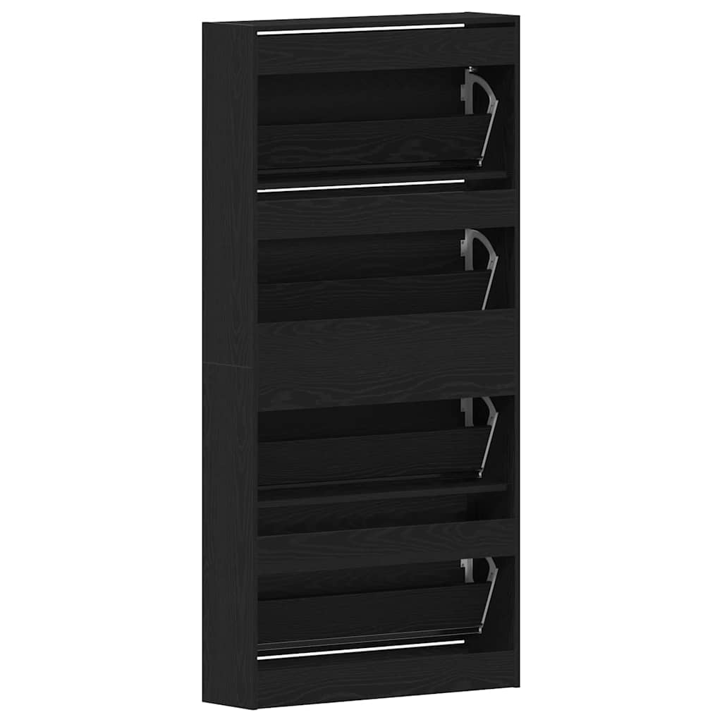 Schuhschrank 80 x 21 x 163,5 cm Holzwerkstoff