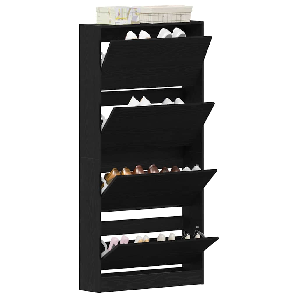 Schuhschrank 80 x 21 x 163,5 cm Holzwerkstoff