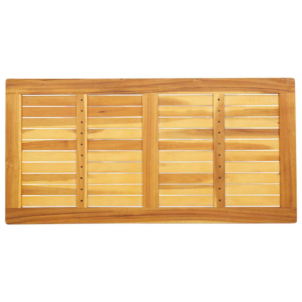 Tischplatte Öl-Natur 110 x 55 x 2 cm Massivholz Akazie
