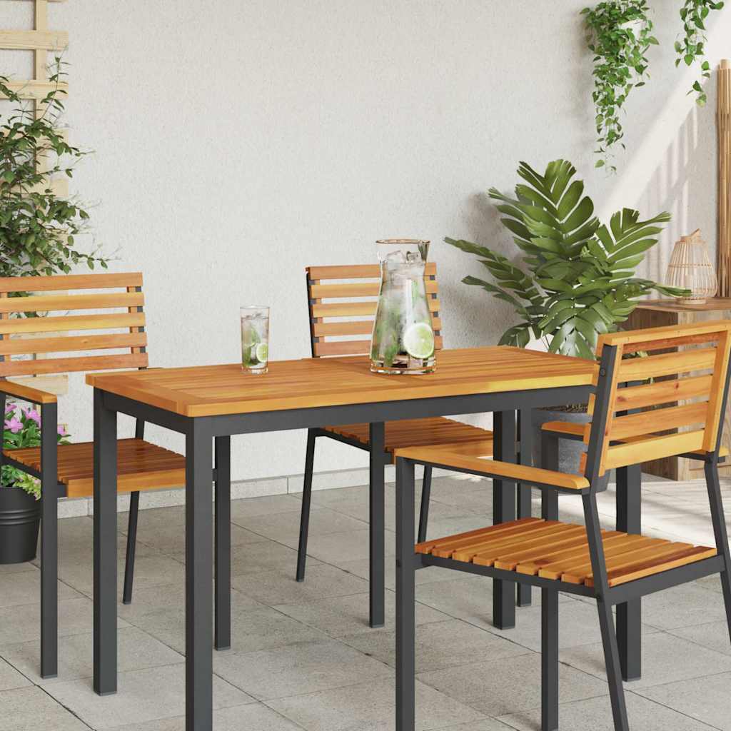 Tischplatte Öl-Natur 110 x 55 x 2 cm Massivholz Akazie
