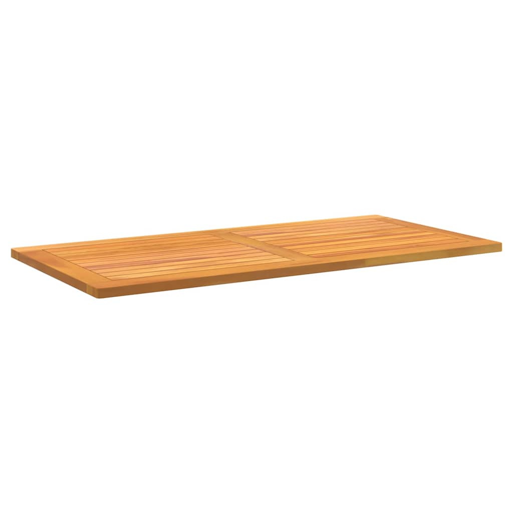 Tischplatte Öl-Natur 110 x 55 x 2 cm Massivholz Akazie