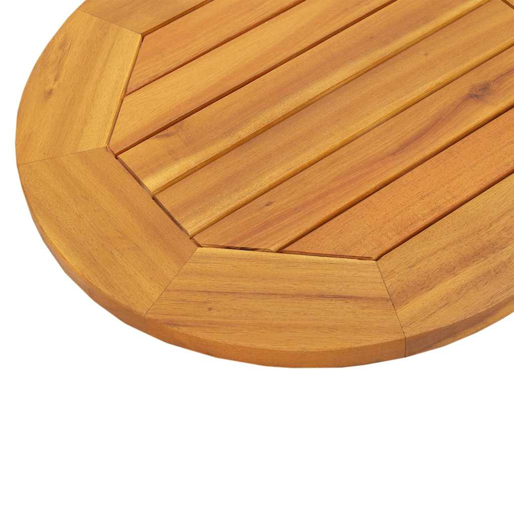 Tischplatte Öl-Natur 80 x 40 x 2 cm Massivholz Akazie