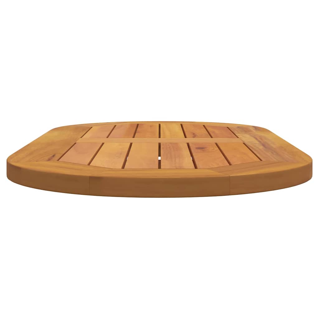 Tischplatte Öl-Natur 80 x 40 x 2 cm Massivholz Akazie