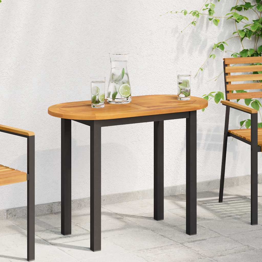 Tischplatte Öl-Natur 90 x 45 x 2 cm Massivholz Akazie