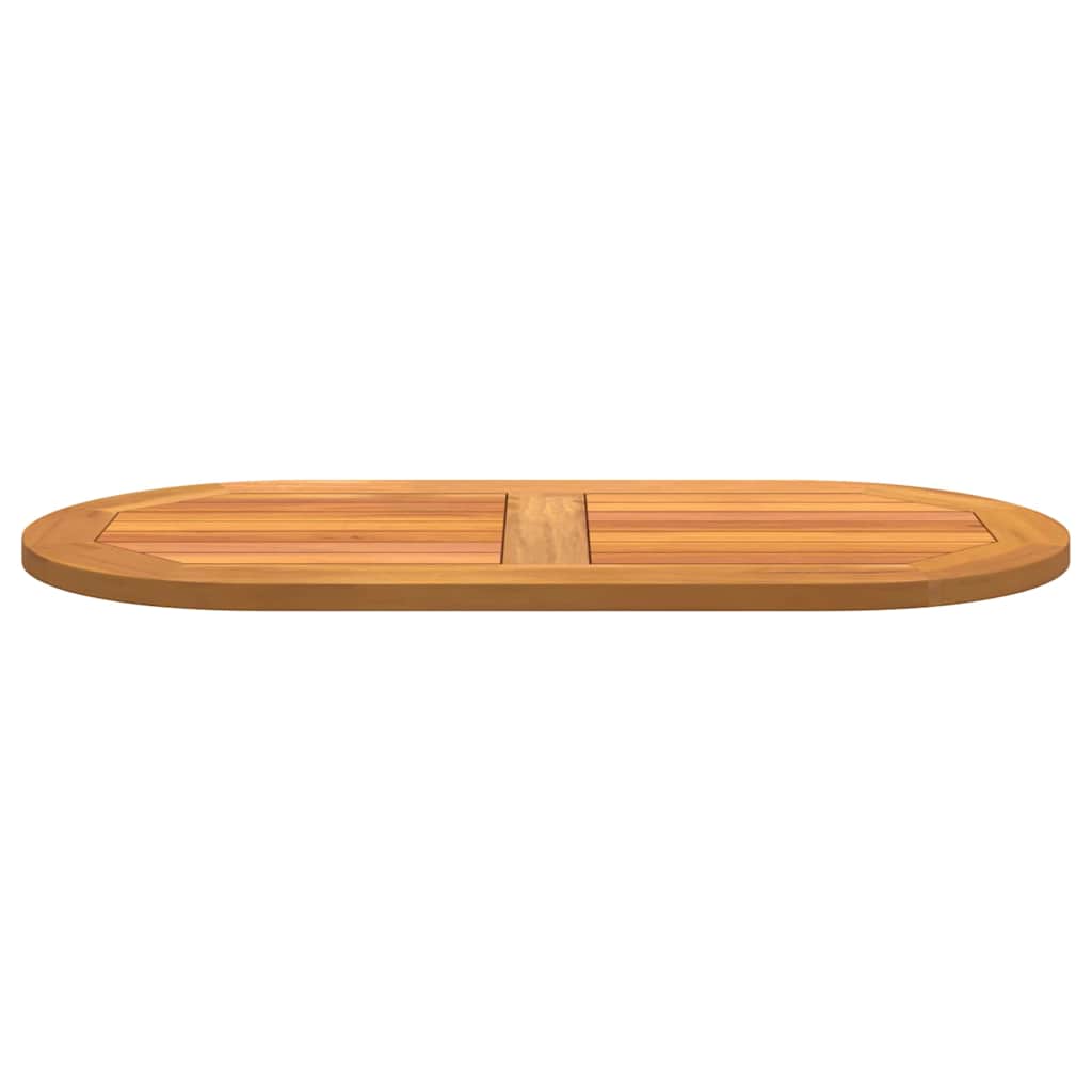 Tischplatte Öl-Natur 90 x 45 x 2 cm Massivholz Akazie